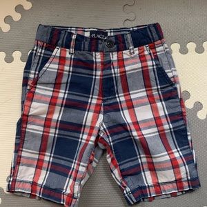 Children’s Place Plaid Chino Boy Shorts